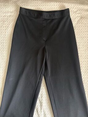 Tailor B. Moss Black Straight-Leg Trousers